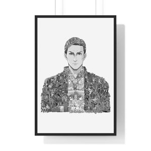 ERWIN BLACK & WHITE FRAMED POSTER ERWIN BLACK & WHITE FRAMED POSTER