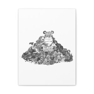 KUMA BLACK & WHITE CANVAS KUMA BLACK & WHITE CANVAS