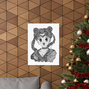 USAGI BLACK & WHITE POSTER USAGI BLACK & WHITE POSTER