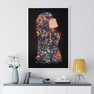 ITACHI (RAIN) COLOR FRAMED POSTER ITACHI (RAIN) COLOR FRAMED POSTER