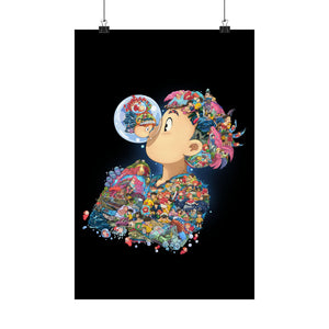 PONYO COLOR POSTER PONYO COLOR POSTER