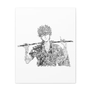 GINTOKI BLACK & WHITE CANVAS GINTOKI BLACK & WHITE CANVAS
