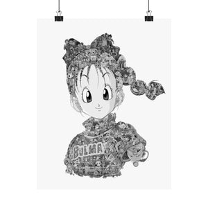 BULMA BLACK & WHITE POSTER BULMA BLACK & WHITE POSTER