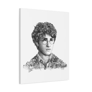 HARRY POTTER BLACK & WHITE CANVAS HARRY POTTER BLACK & WHITE CANVAS