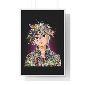 MELIODAS COLOR FRAMED POSTER MELIODAS COLOR FRAMED POSTER