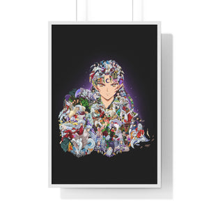 SESSHOMARU COLOR FRAMED POSTER SESSHOMARU COLOR FRAMED POSTER
