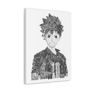 HINATA BLACK & WHITE CANVAS HINATA BLACK & WHITE CANVAS