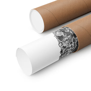 ALL MIGHT BLACK & WHITE POSTER ALL MIGHT BLACK & WHITE POSTER