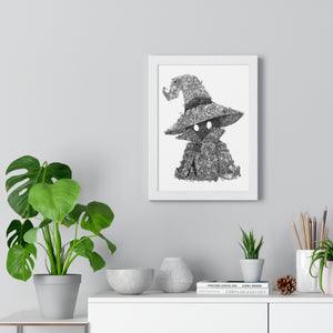 VIVI BLACK & WHITE FRAMED POSTER VIVI BLACK & WHITE FRAMED POSTER
