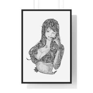 NAMI BLACK & WHITE FRAMED POSTER NAMI BLACK & WHITE FRAMED POSTER