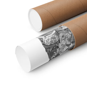 GAARA BLACK & WHITE POSTER (with colored eyes) GAARA BLACK & WHITE POSTER (with colored eyes)