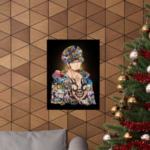 TRAFALGAR LAW COLOR POSTER TRAFALGAR LAW COLOR POSTER