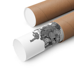 KID NAR BLACK & WHITE POSTER KID NAR BLACK & WHITE POSTER