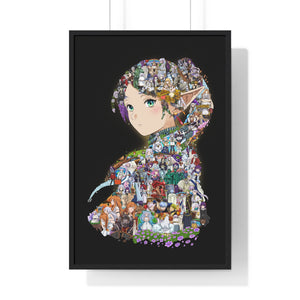 FRIEREN COLOR FRAMED POSTER FRIEREN COLOR FRAMED POSTER