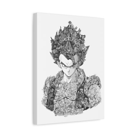 GOGETA BLACK & WHITE CANVAS