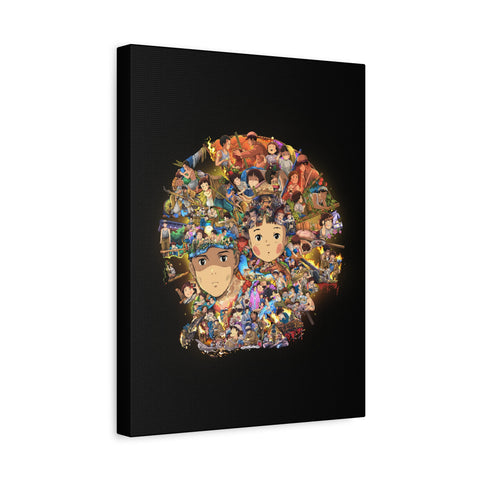 GRAVE OF THE FIREFLIES COLOR CANVAS GRAVE OF THE FIREFLIES COLOR CANVAS