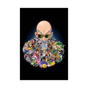 MASTER ROSHI COLOR POSTER MASTER ROSHI COLOR POSTER