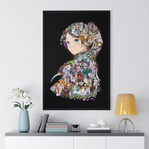 FRIEREN COLOR FRAMED POSTER FRIEREN COLOR FRAMED POSTER