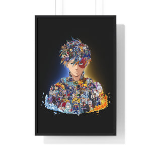 TODOROKI COLOR FRAMED POSTER TODOROKI COLOR FRAMED POSTER