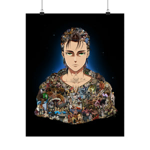 EREN YEAGER COLOR POSTER EREN YEAGER COLOR POSTER