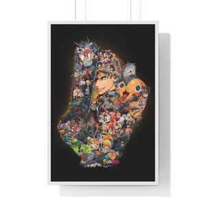 DENJI COLOR FRAMED POSTER DENJI COLOR FRAMED POSTER