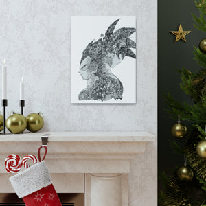 GOKU VEGETA BLACK & WHITE CANVAS (Clean ver) GOKU VEGETA BLACK & WHITE CANVAS (Clean ver)