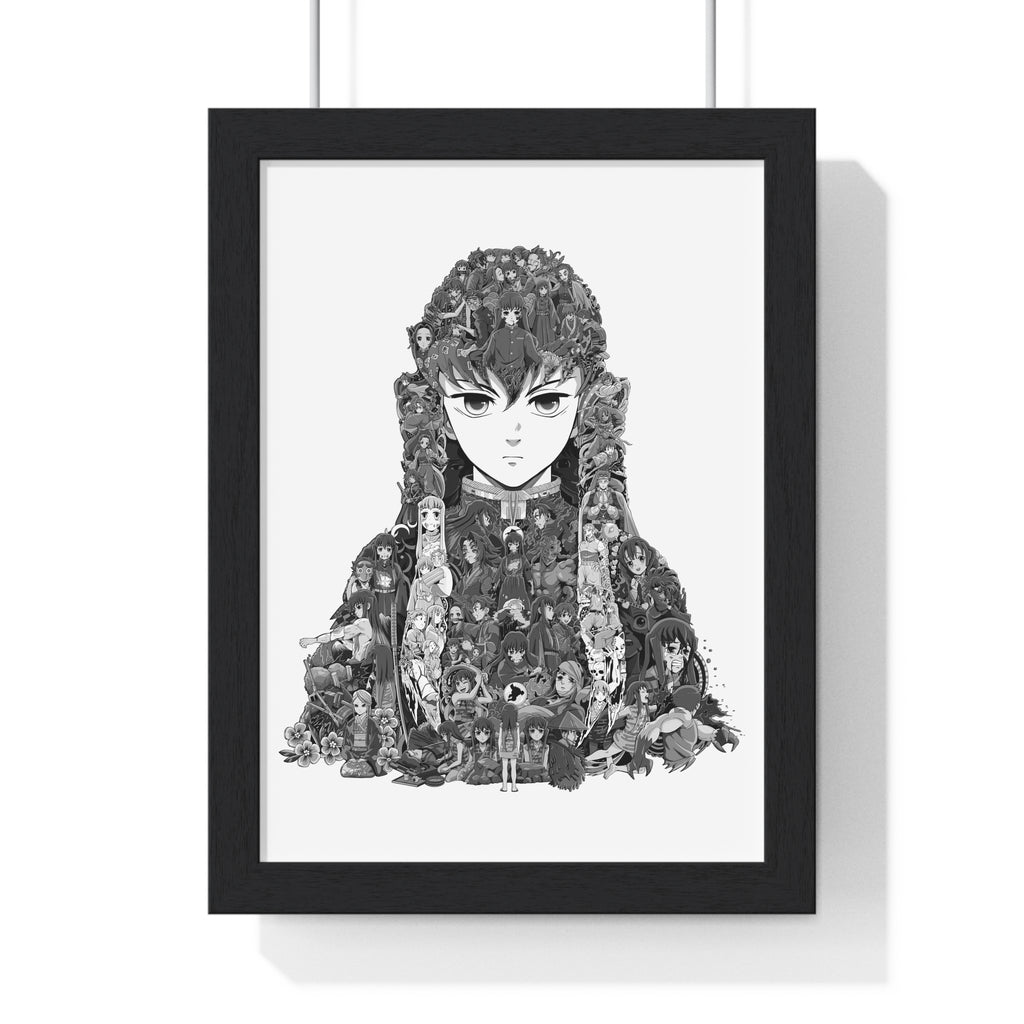 MUICHIRO BLACK & WHITE FRAMED POSTER MUICHIRO BLACK & WHITE FRAMED POSTER