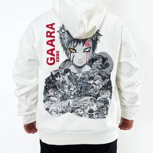 GAARA BLACK & WHITE HOODIE (Ship from Viet Nam) GAARA BLACK & WHITE HOODIE (Ship from Viet Nam)