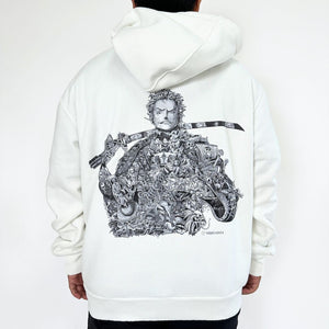 ZORO BLACK & WHITE HOODIE (Ship from Viet Nam) ZORO BLACK & WHITE HOODIE (Ship from Viet Nam)