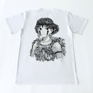 PRINCESS MONONOKE PREMIUM T-SHIRT (Art on back - Ship from Viet Nam) PRINCESS MONONOKE PREMIUM T-SHIRT (Art on back - Ship from Viet Nam)
