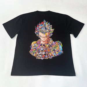 GOGETA COLOR PREMIUM T-SHIRT (Art on back - Ship from Viet Nam) GOGETA COLOR PREMIUM T-SHIRT (Art on back - Ship from Viet Nam)