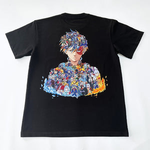 TODOROKI COLOR PREMIUM T-SHIRT (Art on back - Ship from Viet Nam) TODOROKI COLOR PREMIUM T-SHIRT (Art on back - Ship from Viet Nam)
