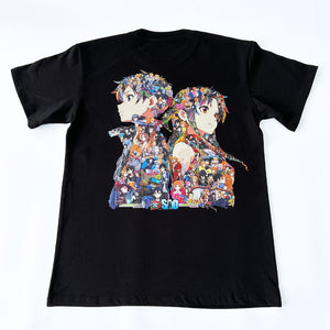 KIRITO ASUNA COLOR PREMIUM T-SHIRT (Art on back - Ship from Viet Nam) KIRITO ASUNA COLOR PREMIUM T-SHIRT (Art on back - Ship from Viet Nam)