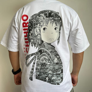 CHIHIRO PREMIUM T-SHIRT (Art on back - Ship from Viet Nam) CHIHIRO PREMIUM T-SHIRT (Art on back - Ship from Viet Nam)