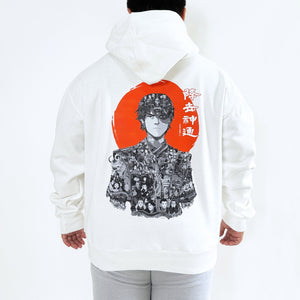 ZUKO BLACK & WHITE HOODIE (Ship from Viet Nam) ZUKO BLACK & WHITE HOODIE (Ship from Viet Nam)