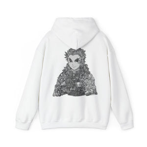 RENGOKU BLACK & WHITE HOODIE (Ship from Viet Nam) RENGOKU BLACK & WHITE HOODIE (Ship from Viet Nam)