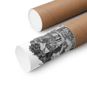 WHITEBEARD ROGER BLACK & WHITE POSTER WHITEBEARD ROGER BLACK & WHITE POSTER