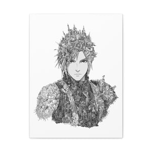 CLOUD BLACK & WHITE CANVAS CLOUD BLACK & WHITE CANVAS