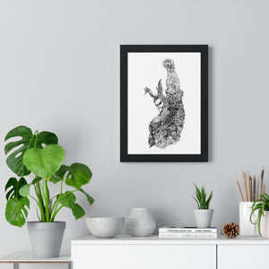 ALL MIGHT BLACK & WHITE FRAMED POSTER ALL MIGHT BLACK & WHITE FRAMED POSTER