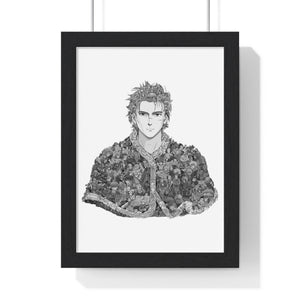THORFINN BLACK & WHITE FRAMED POSTER THORFINN BLACK & WHITE FRAMED POSTER