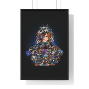 MADARA COLOR FRAMED POSTER MADARA COLOR FRAMED POSTER