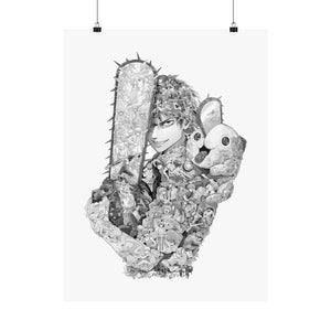 DENJI BLACK & WHITE POSTER DENJI BLACK & WHITE POSTER