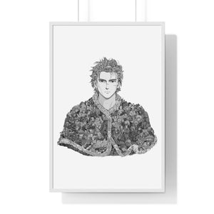THORFINN BLACK & WHITE FRAMED POSTER THORFINN BLACK & WHITE FRAMED POSTER