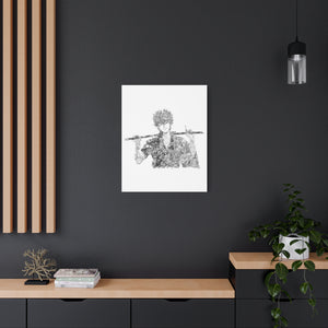 GINTOKI BLACK & WHITE CANVAS GINTOKI BLACK & WHITE CANVAS