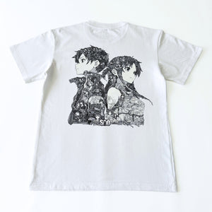 KIRITO ASUNA PREMIUM T-SHIRT (Art on back - Ship from Viet Nam) KIRITO ASUNA PREMIUM T-SHIRT (Art on back - Ship from Viet Nam)
