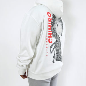 CHIHIRO BLACK & WHITE HOODIE (Ship from Viet Nam) CHIHIRO BLACK & WHITE HOODIE (Ship from Viet Nam)