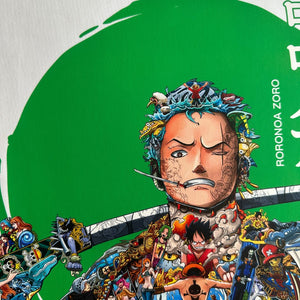 ZORO COLOR PREMIUM T-SHIRT (Art on back - Ship from Viet Nam) ZORO COLOR PREMIUM T-SHIRT (Art on back - Ship from Viet Nam)