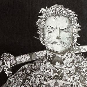 ZORO PREMIUM T-SHIRT (Art on back - Ship from Viet Nam) ZORO PREMIUM T-SHIRT (Art on back - Ship from Viet Nam)