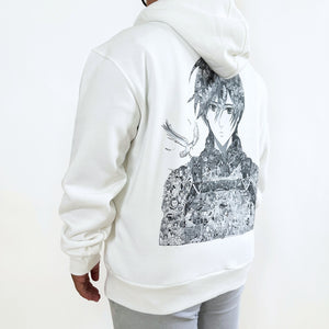MIKASA BLACK & WHITE HOODIE (Ship from Viet Nam) MIKASA BLACK & WHITE HOODIE (Ship from Viet Nam)