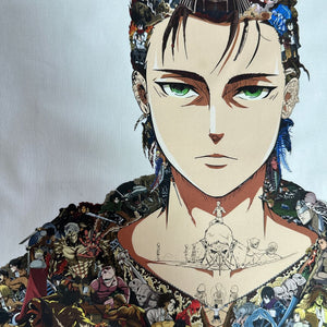 EREN YEAGER COLOR PREMIUM T-SHIRT (Art on back - Ship from Viet Nam) EREN YEAGER COLOR PREMIUM T-SHIRT (Art on back - Ship from Viet Nam)